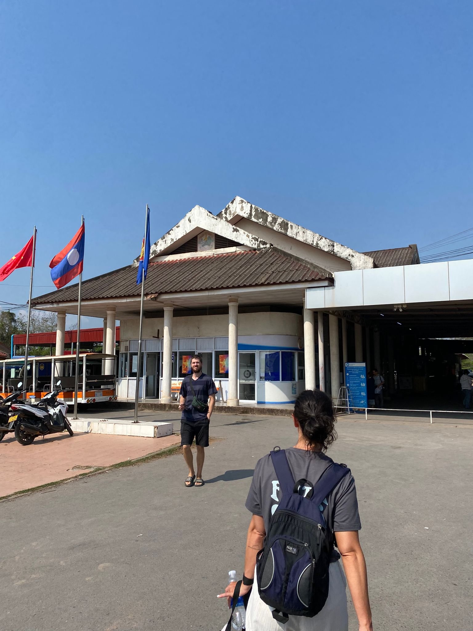 QL1A and QL9 drive toward Lao Bao from Hue